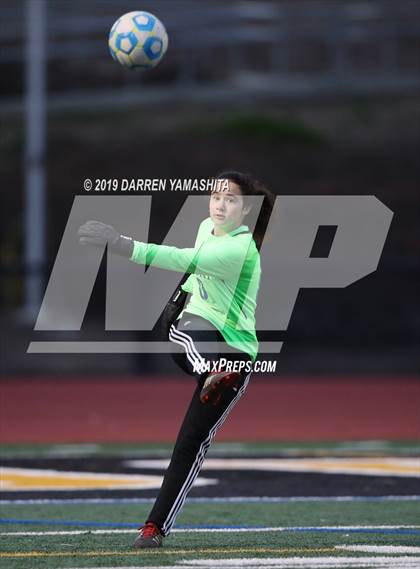Thumbnail 2 in Sacred Heart Prep vs. Woodside Priory (CIF CCS D4 Final) photogallery.