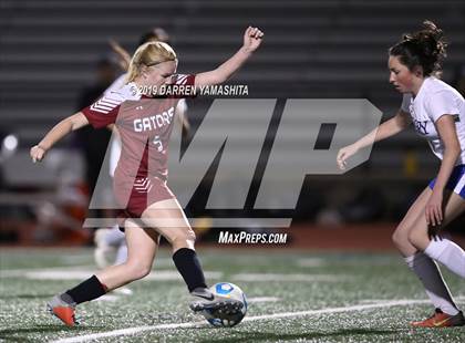 Thumbnail 1 in Sacred Heart Prep vs. Woodside Priory (CIF CCS D4 Final) photogallery.