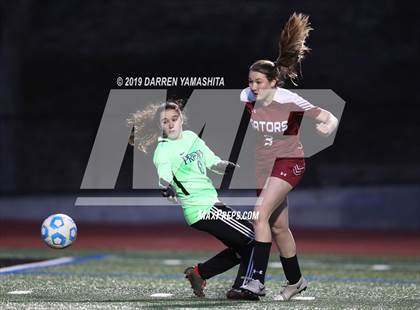 Thumbnail 1 in Sacred Heart Prep vs. Woodside Priory (CIF CCS D4 Final) photogallery.