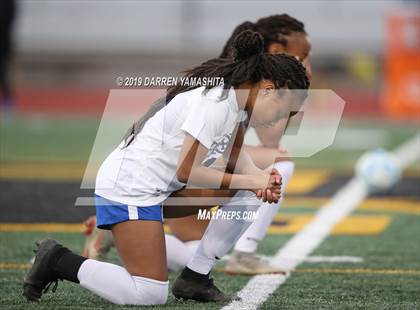 Thumbnail 3 in Sacred Heart Prep vs. Woodside Priory (CIF CCS D4 Final) photogallery.