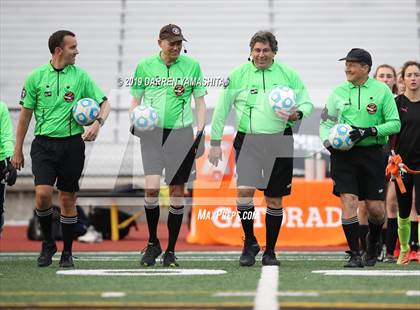 Thumbnail 2 in Sacred Heart Prep vs. Woodside Priory (CIF CCS D4 Final) photogallery.