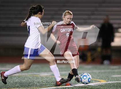 Thumbnail 1 in Sacred Heart Prep vs. Woodside Priory (CIF CCS D4 Final) photogallery.