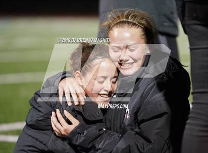 Thumbnail 3 in Sacred Heart Prep vs. Woodside Priory (CIF CCS D4 Final) photogallery.