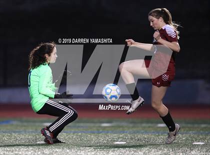 Thumbnail 3 in Sacred Heart Prep vs. Woodside Priory (CIF CCS D4 Final) photogallery.