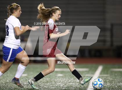 Thumbnail 3 in Sacred Heart Prep vs. Woodside Priory (CIF CCS D4 Final) photogallery.