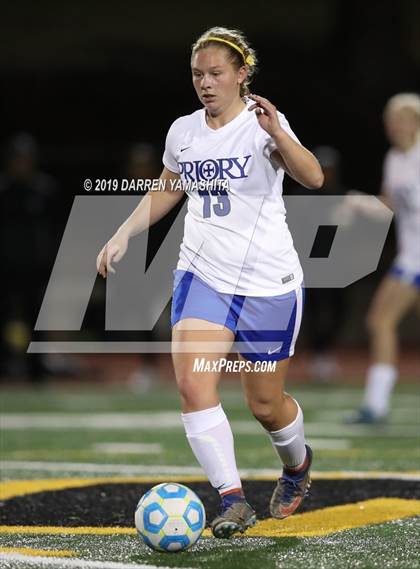 Thumbnail 2 in Sacred Heart Prep vs. Woodside Priory (CIF CCS D4 Final) photogallery.