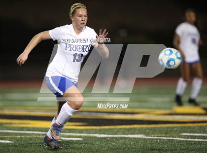 Thumbnail 3 in Sacred Heart Prep vs. Woodside Priory (CIF CCS D4 Final) photogallery.