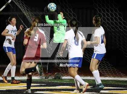 Thumbnail 2 in Sacred Heart Prep vs. Woodside Priory (CIF CCS D4 Final) photogallery.