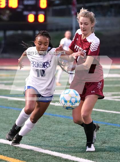 Thumbnail 1 in Sacred Heart Prep vs. Woodside Priory (CIF CCS D4 Final) photogallery.