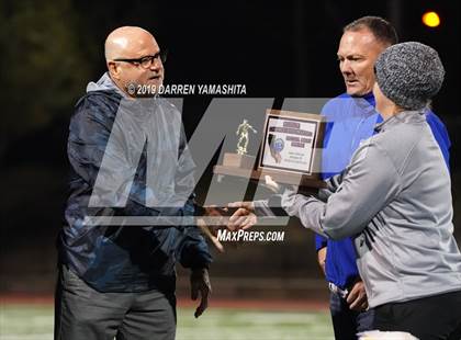Thumbnail 2 in Sacred Heart Prep vs. Woodside Priory (CIF CCS D4 Final) photogallery.