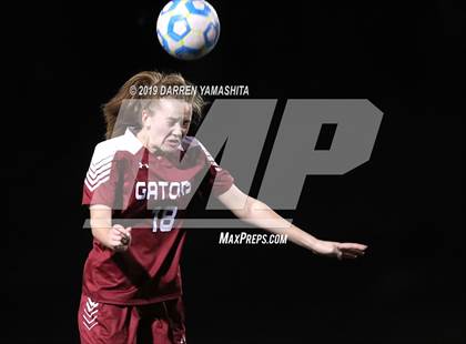 Thumbnail 2 in Sacred Heart Prep vs. Woodside Priory (CIF CCS D4 Final) photogallery.
