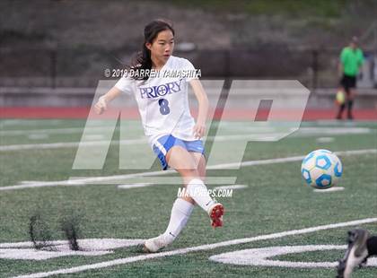 Thumbnail 3 in Sacred Heart Prep vs. Woodside Priory (CIF CCS D4 Final) photogallery.