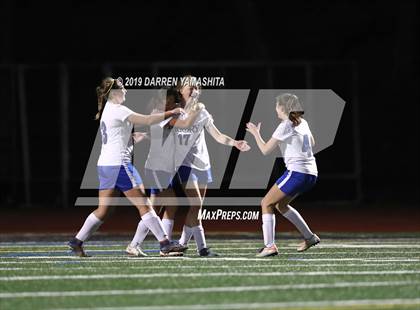 Thumbnail 2 in Sacred Heart Prep vs. Woodside Priory (CIF CCS D4 Final) photogallery.