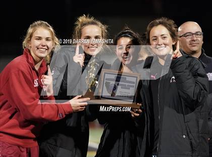 Thumbnail 2 in Sacred Heart Prep vs. Woodside Priory (CIF CCS D4 Final) photogallery.