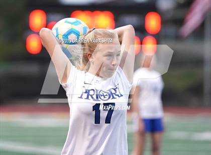 Thumbnail 2 in Sacred Heart Prep vs. Woodside Priory (CIF CCS D4 Final) photogallery.
