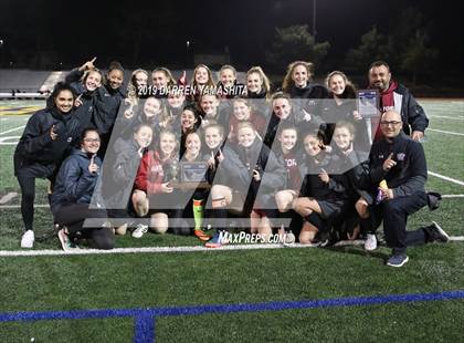 Thumbnail 2 in Sacred Heart Prep vs. Woodside Priory (CIF CCS D4 Final) photogallery.