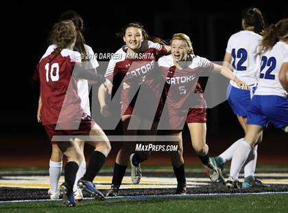Thumbnail 3 in Sacred Heart Prep vs. Woodside Priory (CIF CCS D4 Final) photogallery.