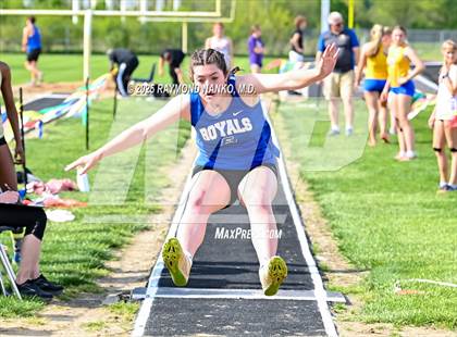 Thumbnail 2 in Hancock County Meet (Long Jump)  photogallery.