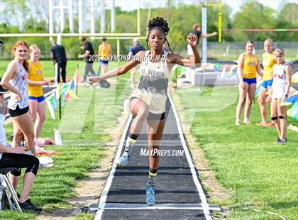 Thumbnail 2 in Hancock County Meet (Long Jump)  photogallery.