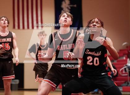 Thumbnail 1 in Mauldin vs Southside (Poinsettia Classic) photogallery.