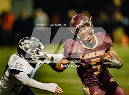 Thumbnail 3 in Pinnacle @ Salpointe Catholic (AIA Open Quarterfinal Playoff) photogallery.