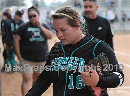 Thumbnail 1 in Pioneer Valley @ Burbank (CIF SS Playoffs) photogallery.