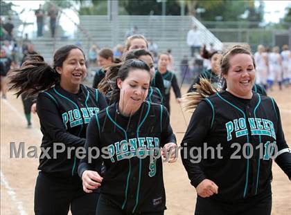 Thumbnail 1 in Pioneer Valley @ Burbank (CIF SS Playoffs) photogallery.