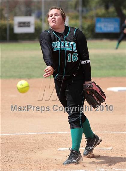 Thumbnail 1 in Pioneer Valley @ Burbank (CIF SS Playoffs) photogallery.