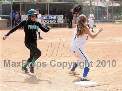 Thumbnail 2 in Pioneer Valley @ Burbank (CIF SS Playoffs) photogallery.