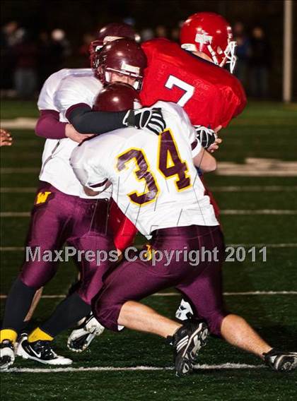 Thumbnail 1 in Bridgewater-Raynham vs. Weymouth (MIAA Division IA East Semifinal) photogallery.