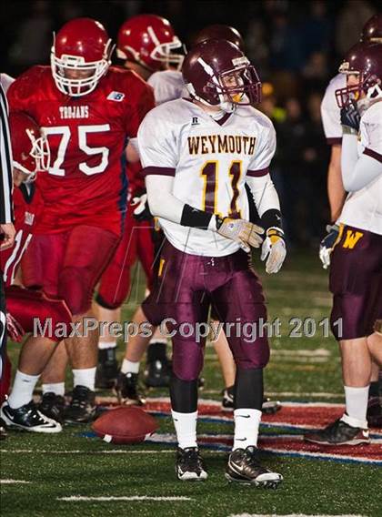 Thumbnail 3 in Bridgewater-Raynham vs. Weymouth (MIAA Division IA East Semifinal) photogallery.