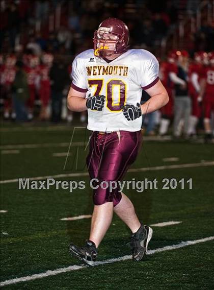 Thumbnail 2 in Bridgewater-Raynham vs. Weymouth (MIAA Division IA East Semifinal) photogallery.