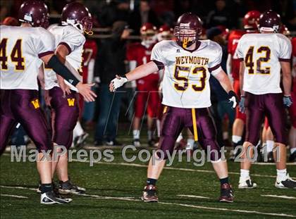 Thumbnail 3 in Bridgewater-Raynham vs. Weymouth (MIAA Division IA East Semifinal) photogallery.