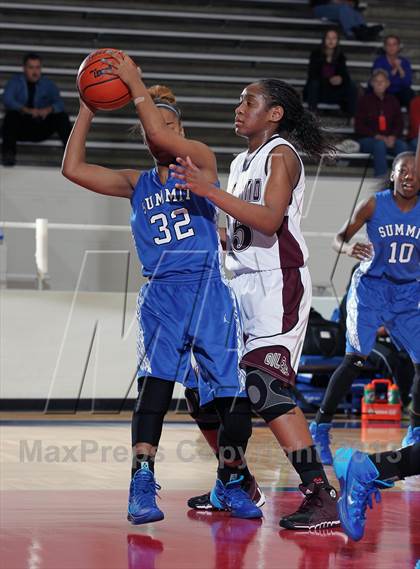 Thumbnail 2 in Mansfield Summit vs. Pearland (McDonald's Texas Invitational) photogallery.