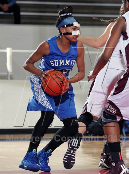Thumbnail 3 in Mansfield Summit vs. Pearland (McDonald's Texas Invitational) photogallery.