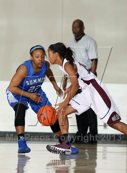 Thumbnail 3 in Mansfield Summit vs. Pearland (McDonald's Texas Invitational) photogallery.