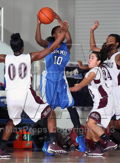 Thumbnail 3 in Mansfield Summit vs. Pearland (McDonald's Texas Invitational) photogallery.