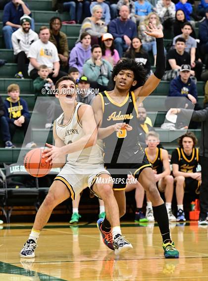 Thumbnail 2 in Clarkston vs. Adams (MHSAA D1 Regional Semifinal) photogallery.