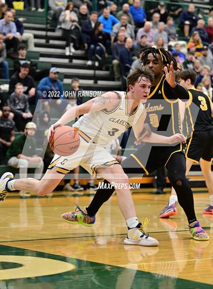 Thumbnail 1 in Clarkston vs. Adams (MHSAA D1 Regional Semifinal) photogallery.