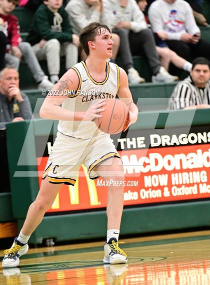 Thumbnail 2 in Clarkston vs. Adams (MHSAA D1 Regional Semifinal) photogallery.
