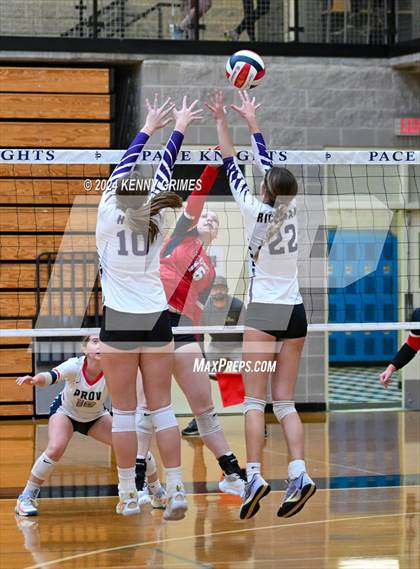 Thumbnail 2 in Providence Christian Academy vs. Cartersville photogallery.
