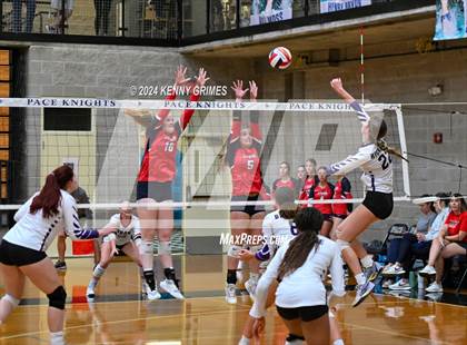 Thumbnail 1 in Providence Christian Academy vs. Cartersville photogallery.