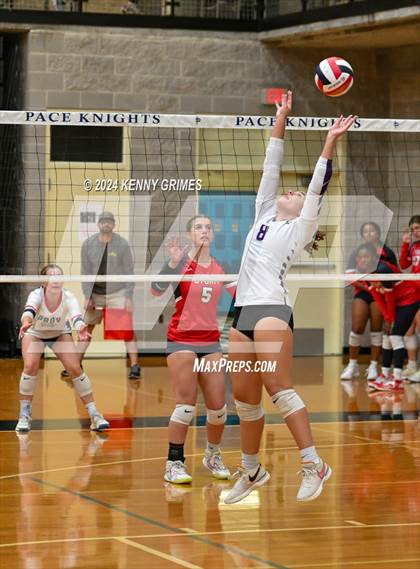 Thumbnail 1 in Providence Christian Academy vs. Cartersville photogallery.