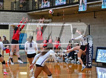 Thumbnail 2 in Providence Christian Academy vs. Cartersville photogallery.