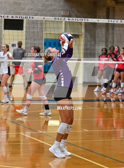 Thumbnail 1 in Providence Christian Academy vs. Cartersville photogallery.