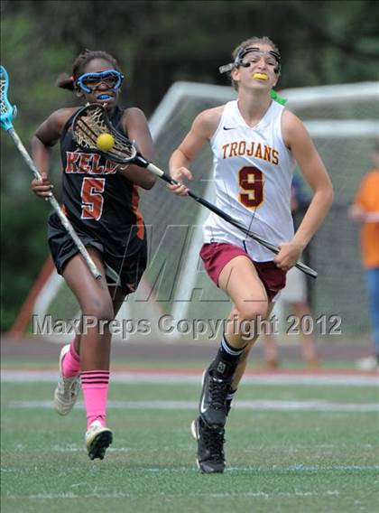 Thumbnail 3 in Lassiter vs. Kell (Trojan JV Invitational) photogallery.