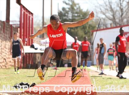 Thumbnail 1 in Southwest Oklahoma Invitational Track Meet  photogallery.