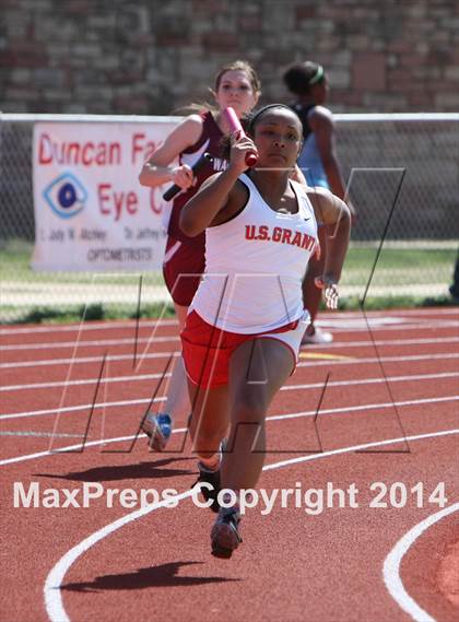 Thumbnail 3 in Southwest Oklahoma Invitational Track Meet  photogallery.