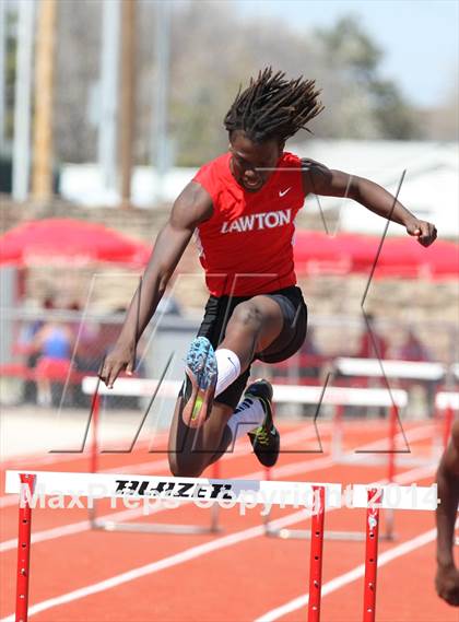 Thumbnail 1 in Southwest Oklahoma Invitational Track Meet  photogallery.