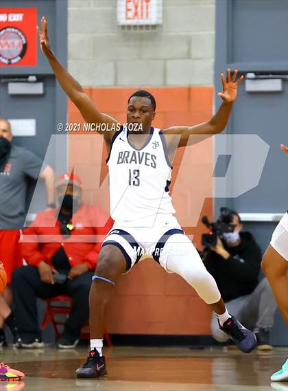 Thumbnail 1 in St. John Bosco vs. Long Beach Poly (Mater Dei Extravaganza) photogallery.